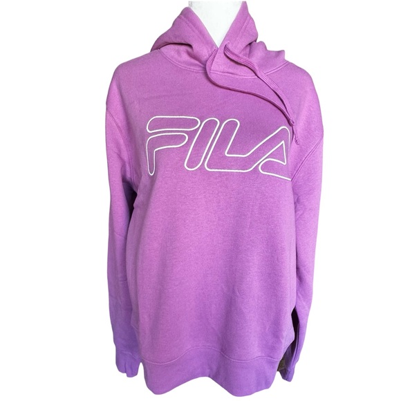 FILA Mulberry Hoodie Sz M - Picture 5 of 15